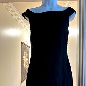 Black mini dress. Size L